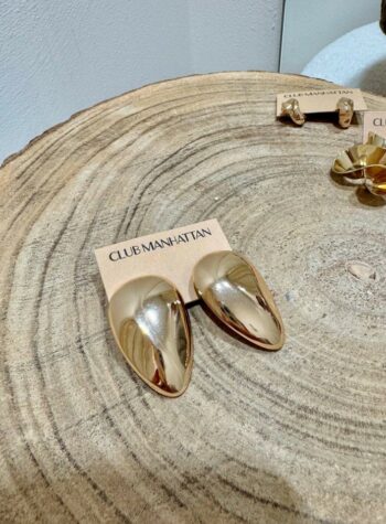 Shop Online Orecchino Toval Drop dorato Club Manhattan