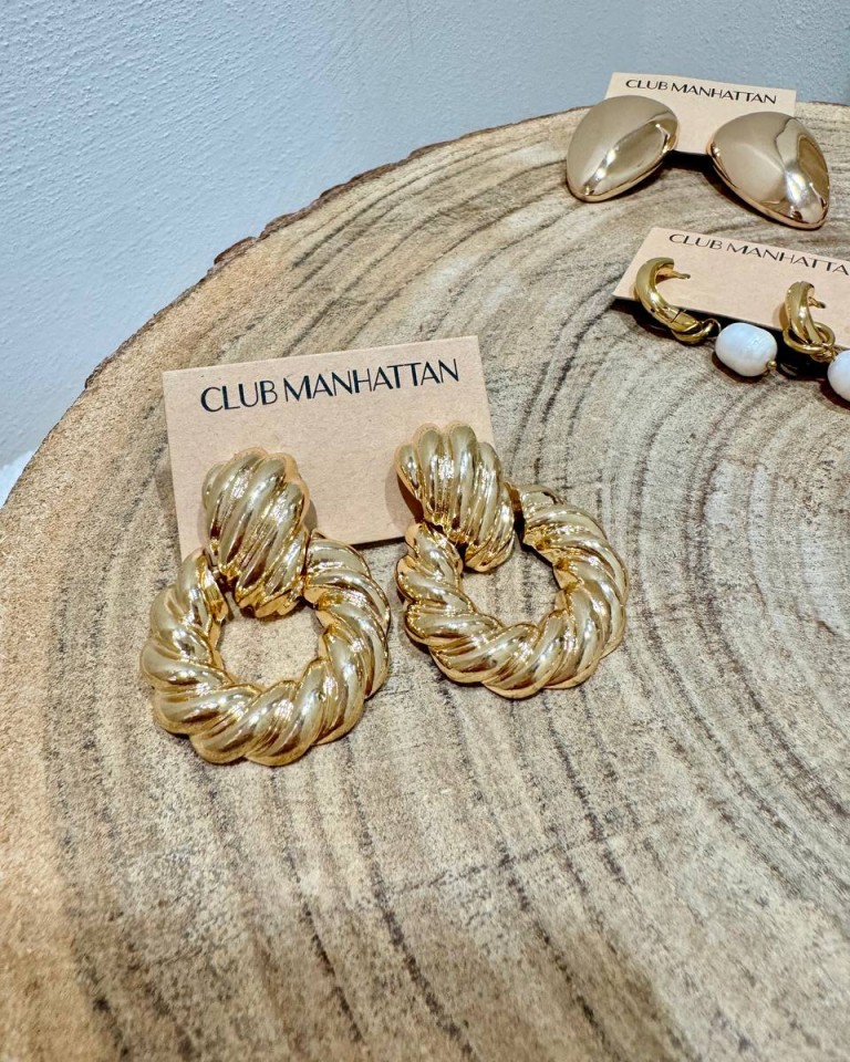 Orecchino Vintage dorato Club Manhattan Shop Online Orecchino Vintage dorato Club Manhattan