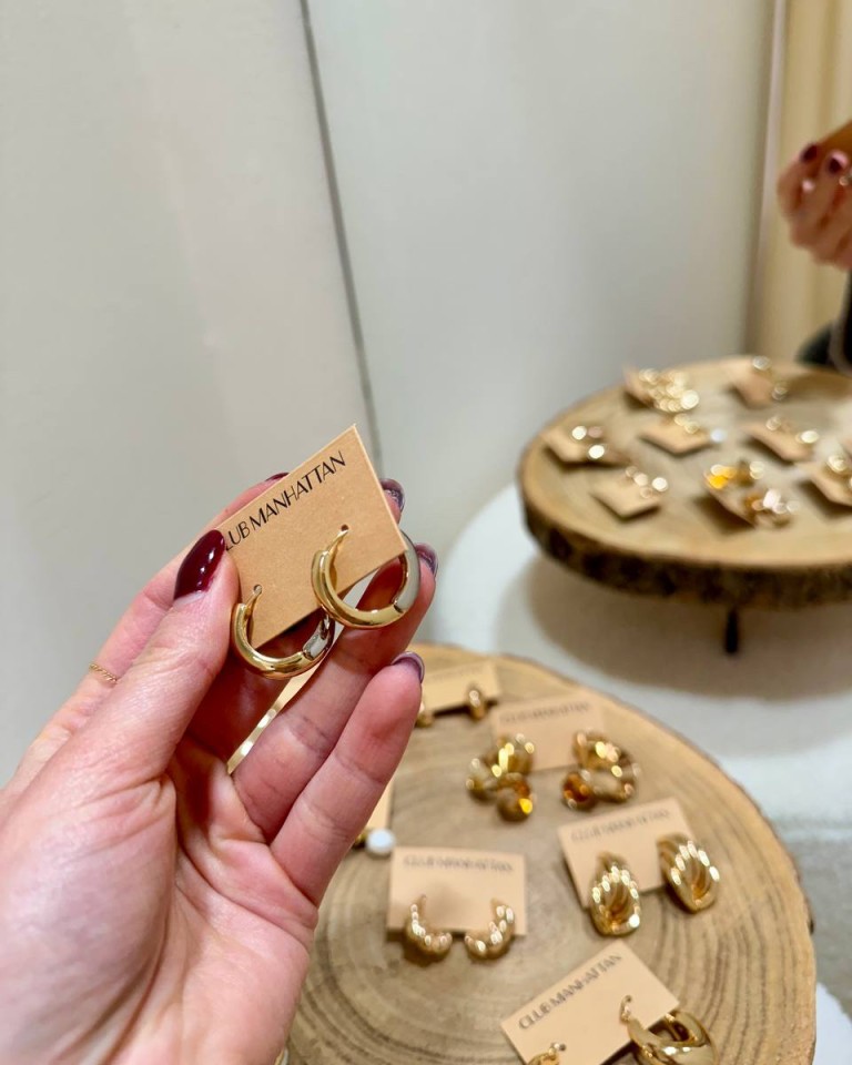 Orecchino Two Tone bicolore Club Manhattan Shop Online Orecchino Two Tone bicolore Club Manhattan