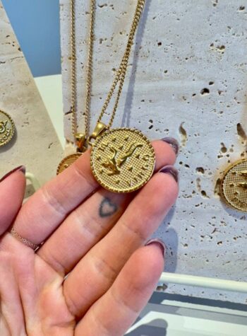 Shop Online Collana Virgo dorata Club Manhattan