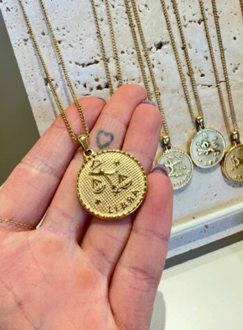 Shop Online Collana Libra dorata Club Manhattan