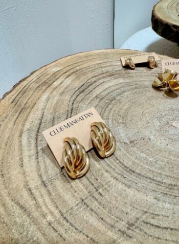 Shop Online Orecchino Liv dorato Club Manhattan