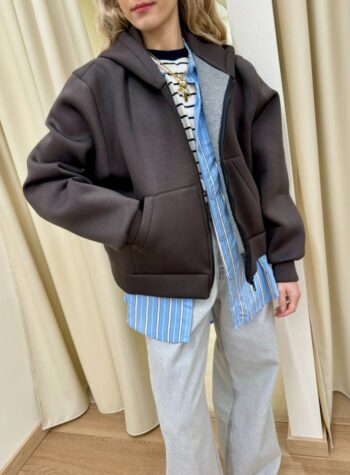 Shop Online Felpa neoprene moro  Vicolo