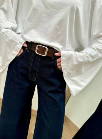 Shop Online Cintura vera pelle moro Vicolo