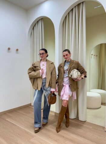 Shop Online Outfit Cami: Romantic Denim Layering