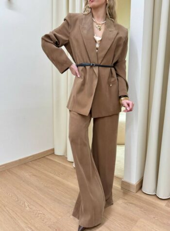 Shop Online Pantalone fluido tabacco Souvenir