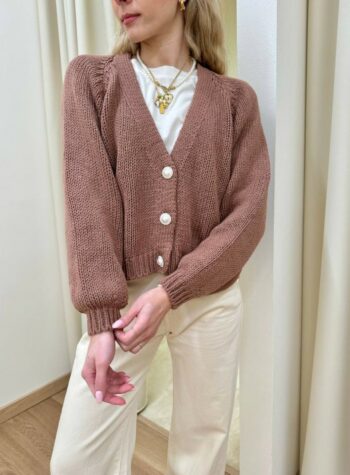 Shop Online Cardigan bottoni gioiello phard HaveOne