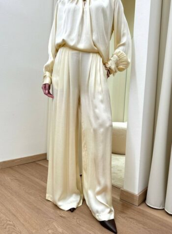 Shop Online Pantalone fluido viscosa burro HaveOne