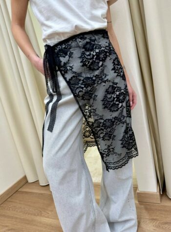 Shop Online Pareo in pizzo nero Vicolo