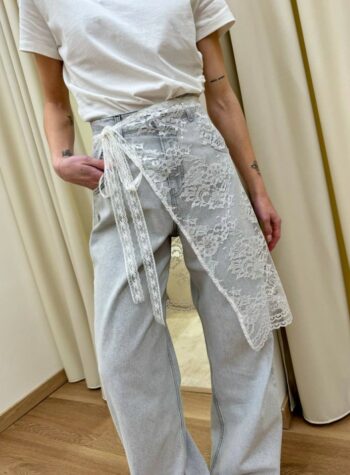 Shop Online Pareo in pizzo bianco Vicolo