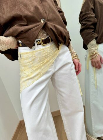 Shop Online Bandana pizzo giallo pastello HaveOne