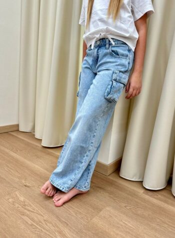 Shop Online Jeans cargo denim chiaro Name It