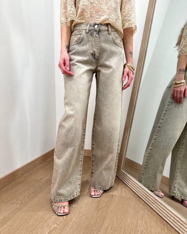 Jeans Bella chiaro sfumato beige HaveOne Shop Online Jeans Bella chiaro sfumato beige HaveOne
