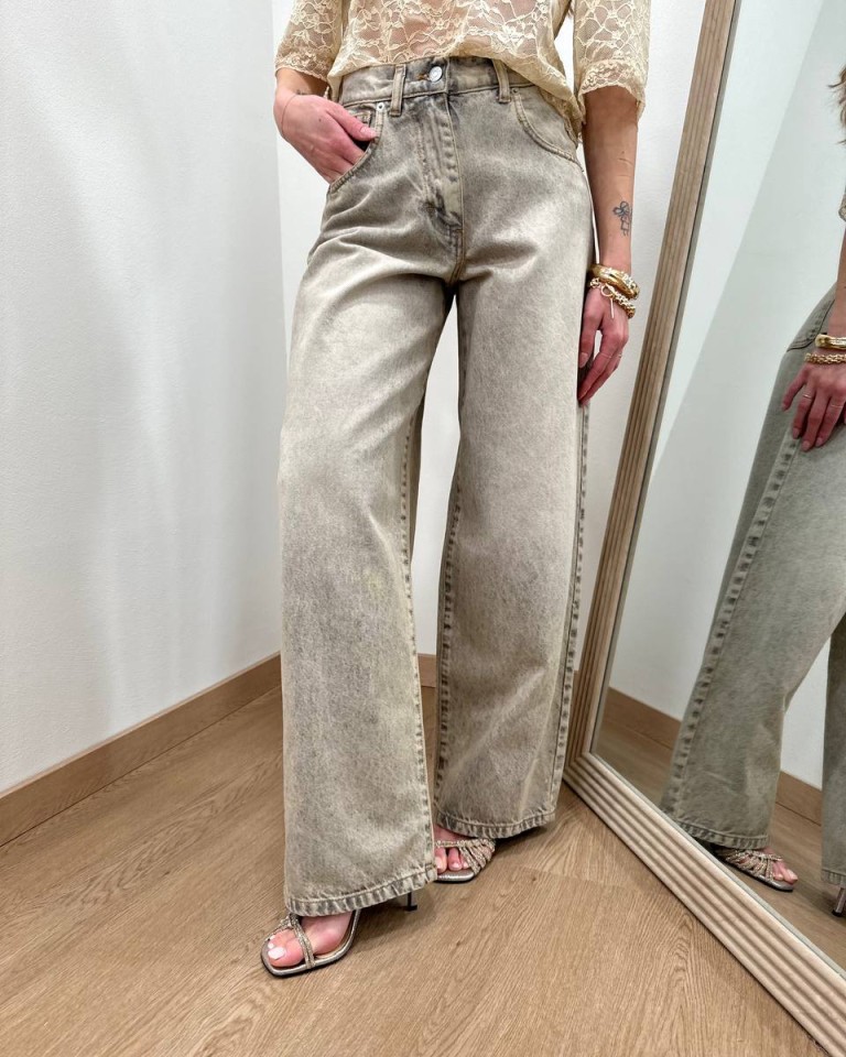 Jeans Bella chiaro sfumato beige HaveOne Shop Online Jeans Bella chiaro sfumato beige HaveOne