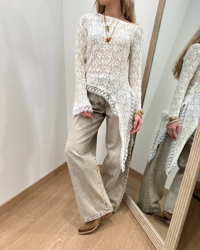 Jeans Bella chiaro sfumato beige HaveOne Shop Online Jeans Bella chiaro sfumato beige HaveOne