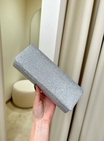 Shop Online Clutch French argento Twentyfourhaitch