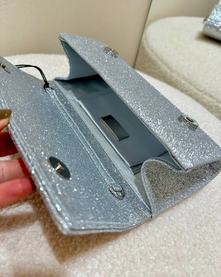 Clutch French argento Twentyfourhaitch Shop Online Clutch French argento Twentyfourhaitch