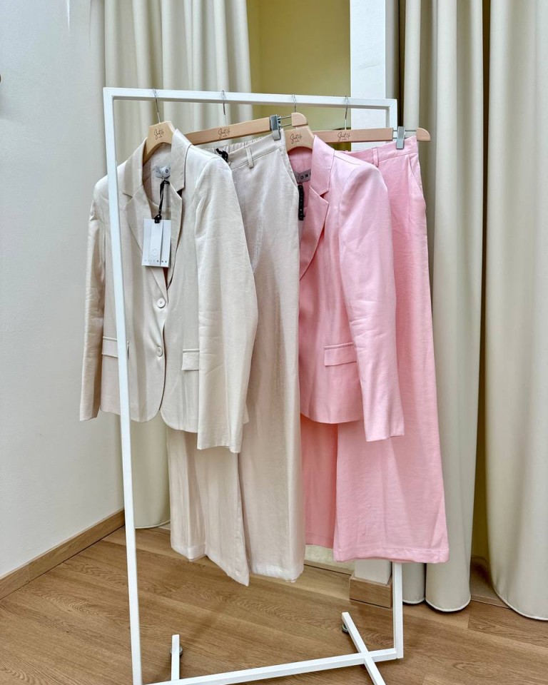 Giacca tessuto semilucido avorio HaveOne Shop Online Giacca tessuto semilucido avorio HaveOne