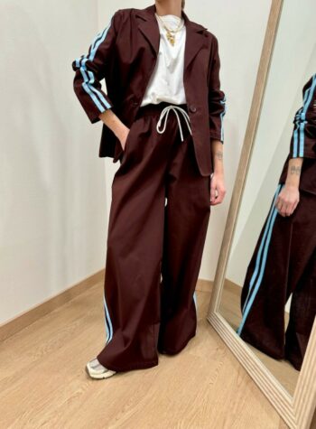 Shop Online Pantalone moro bande azzurre Susy Mix