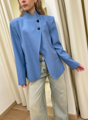 Shop Online Giacca coreana denim HaveOne