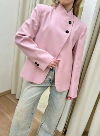 Shop Online Giacca coreana rosa pastello HaveOne