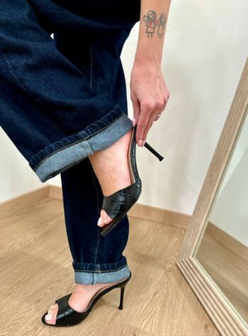 Shop Online Sandalo Brandinchi nero Twentyfourhaitch