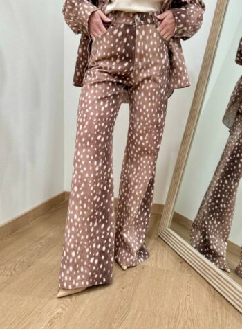 Shop Online Jeans dritto stampa daino HaveOne