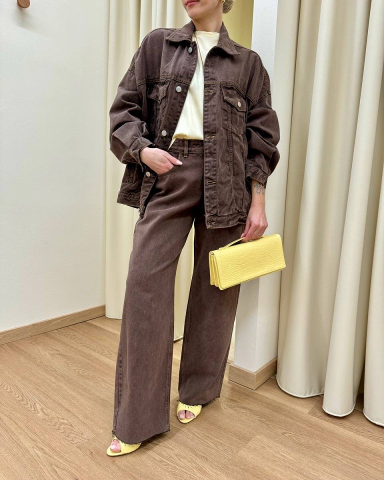 Giacca in jeans moro HaveOne Shop Online Giacca in jeans moro HaveOne