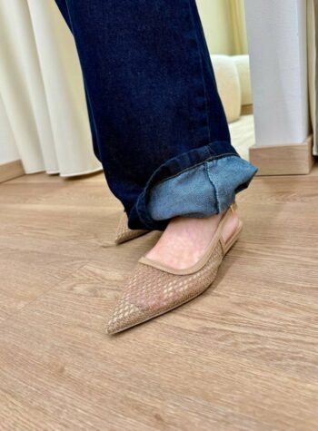 Shop Online Slingback Jacara sabbia Twentyfourhaitch