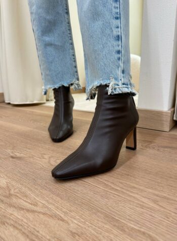 Shop Online Stivaletto a calza nappa caffè Ovyè