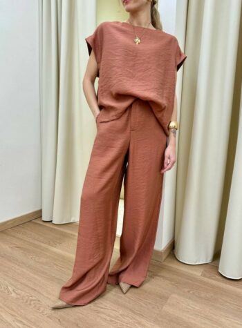 Shop Online Blusa smanicata rame Souvenir