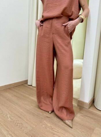 Shop Online Pantalone palazzo rame Souvenir
