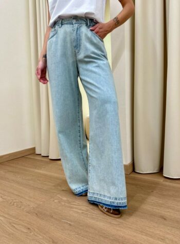 Shop Online Pantalone Orissa denim chiaro HaveOne
