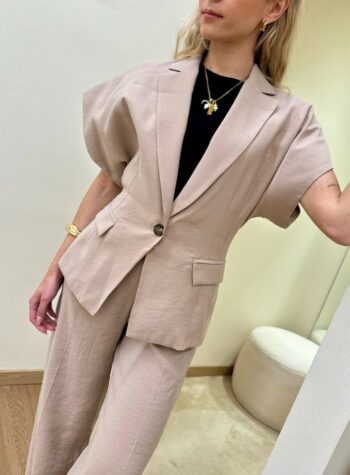 Shop Online Giacca avvitata manica corta sabbia Kontatto