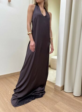 Shop Online Vestito lungo foulard moro Kontatto