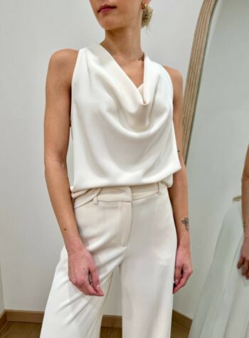 Shop Online Top scollo a gronda burro Vicolo