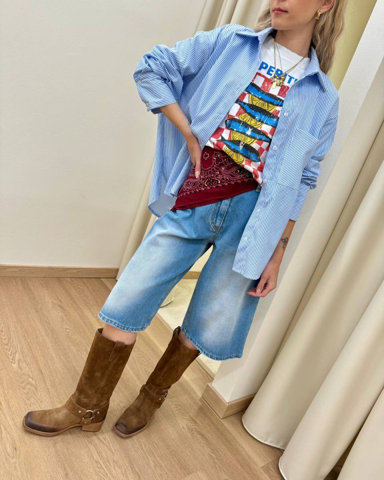 Bermuda Koji blu sfumato HaveOne Shop Online Bermuda Koji blu sfumato HaveOne