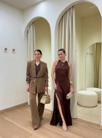 Shop Online Outfit Cami: Chocolate Suit!