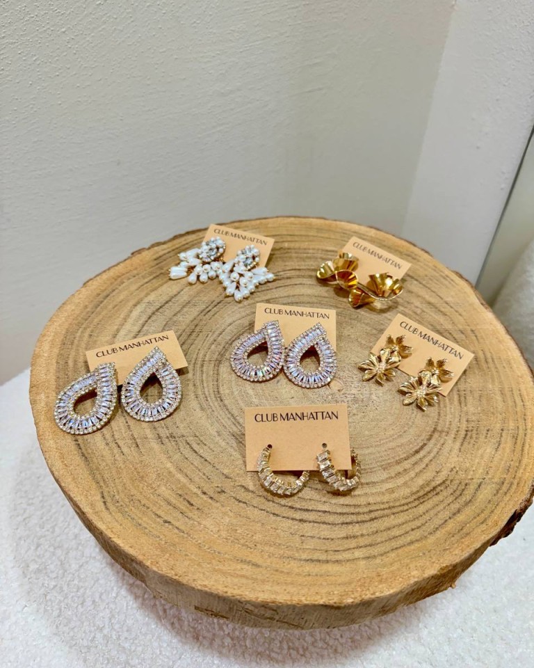 Orecchino Sophia dorato Club Manhattan Shop Online Orecchino Sophia dorato Club Manhattan