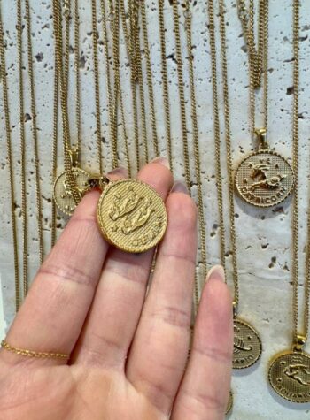 Shop Online Collana Gemini dorata Club Manhattan