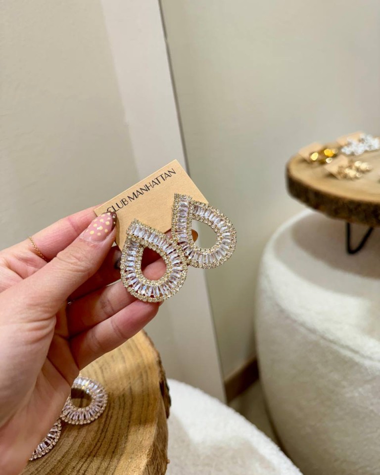 Orecchino Sophia dorato Club Manhattan Shop Online Orecchino Sophia dorato Club Manhattan