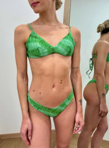 Shop Online Bikini Tina tie dye lurex verde Matinée