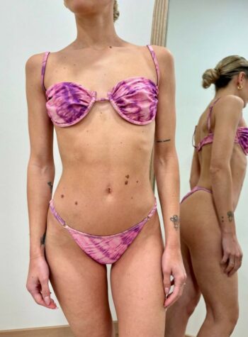 Shop Online Bikini Marina tie dye lurex rosa Matinée