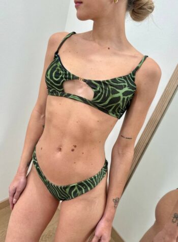 Shop Online Bikini Taylor zebrato verde lurex Matinée