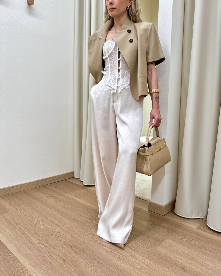 Bustino pizzo bianco HaveOne Shop Online Bustino pizzo bianco HaveOne