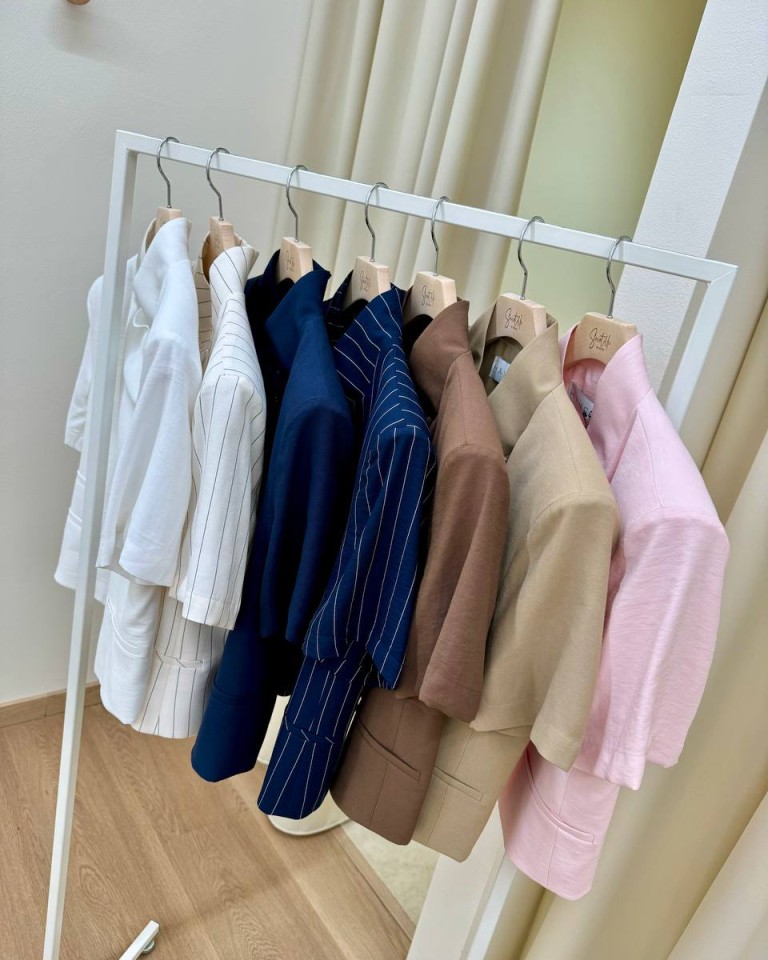 Giacca coreana manica corta bianca HaveOne Shop Online Giacca coreana manica corta bianca HaveOne