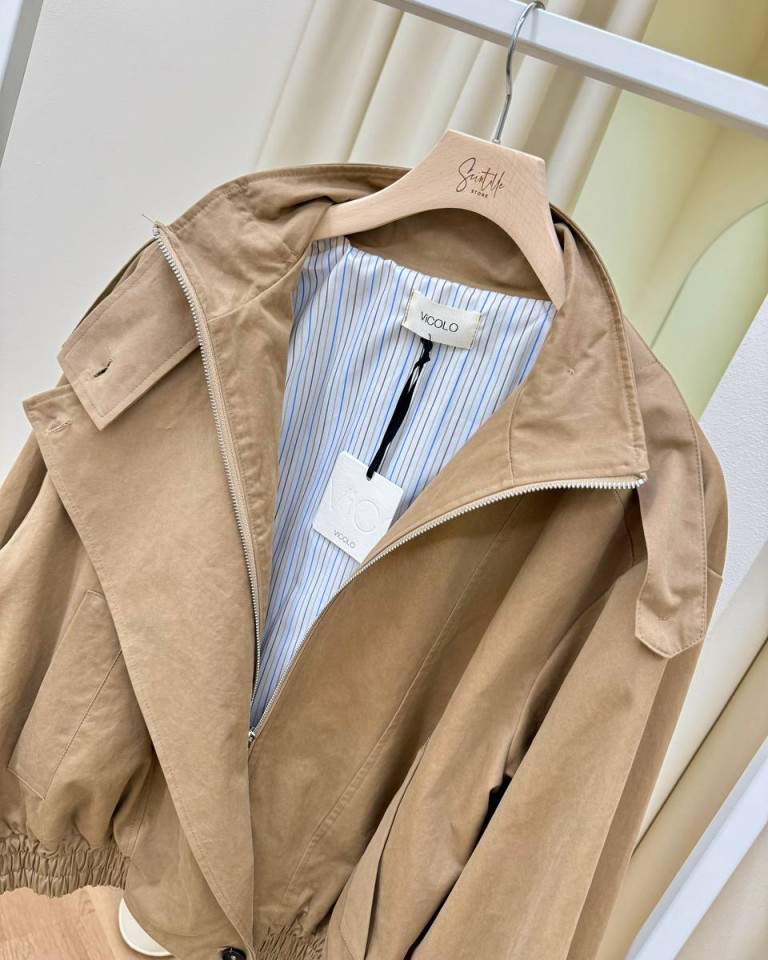 Bomber doppiopetto cammello Vicolo Shop Online Bomber doppiopetto cammello Vicolo