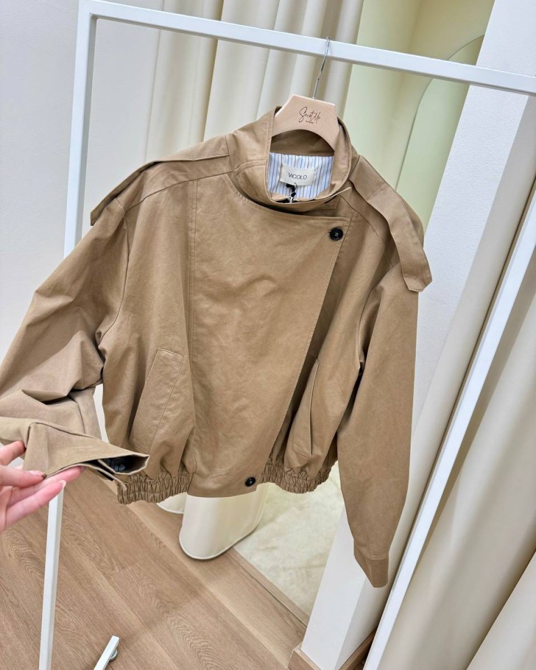 Bomber doppiopetto cammello Vicolo Shop Online Bomber doppiopetto cammello Vicolo