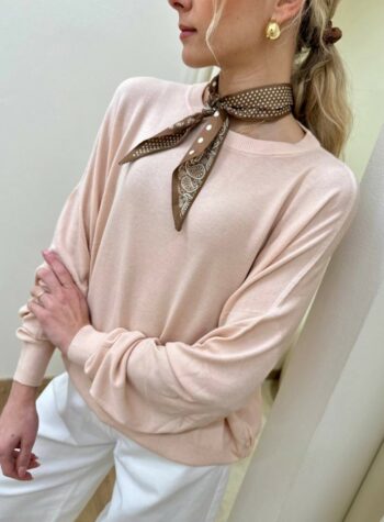 Shop Online Maglia rosa chiaro foulard Souvenir