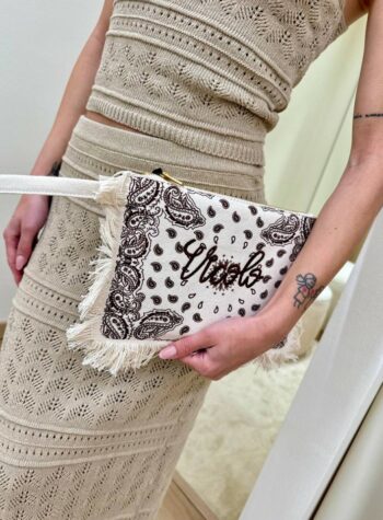 Shop Online Pochette bandana burro e moro Vicolo